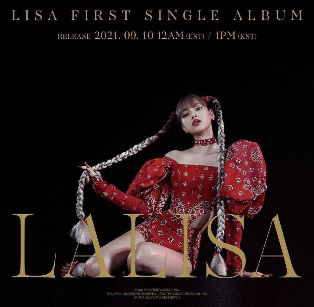 Lisa BLACKPINK (instagram.com/blackpinkofficial)