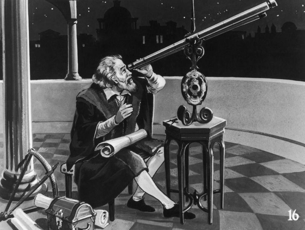 Galileo Galilei dan penemuan teropongnya (biography.com)