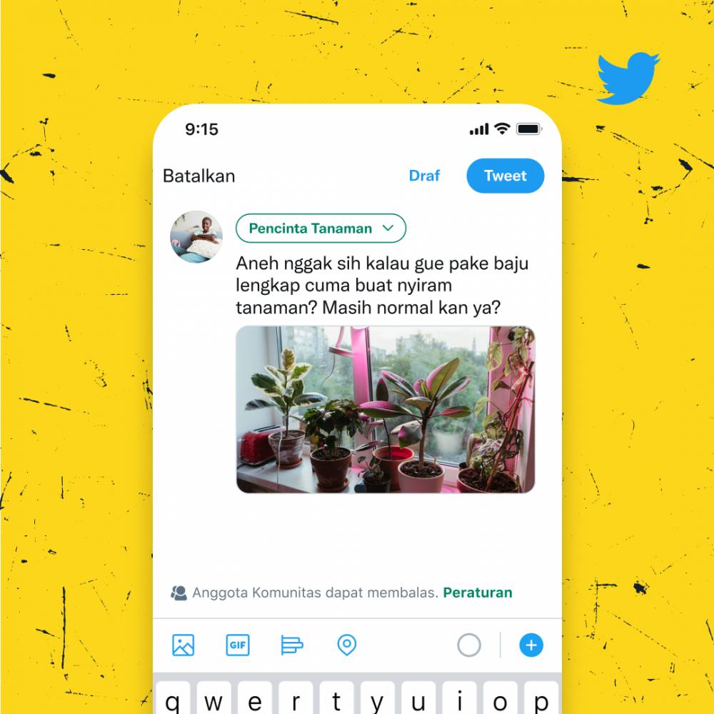 fitur baru bernama Komunitas (dok. Twitter)