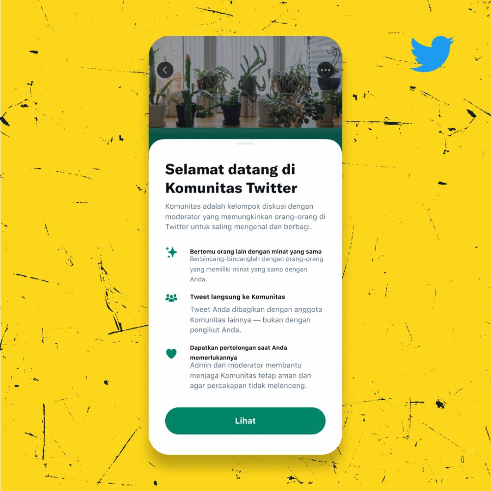 fitur baru bernama Komunitas (dok. Twitter)