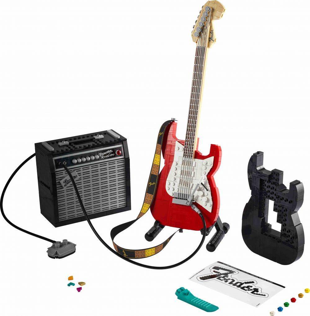 Lego Fender Stratocaster (Dok.Lego)