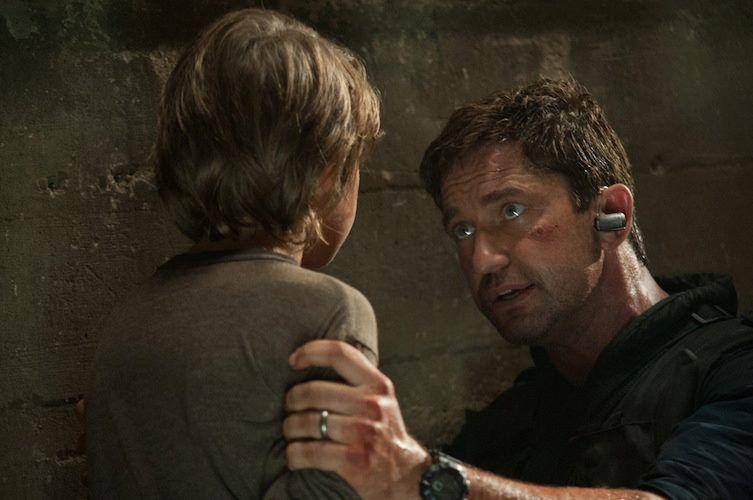Adegan Gerard Butler di film Olympus Has Fallen (facebook/London Has Fallen)