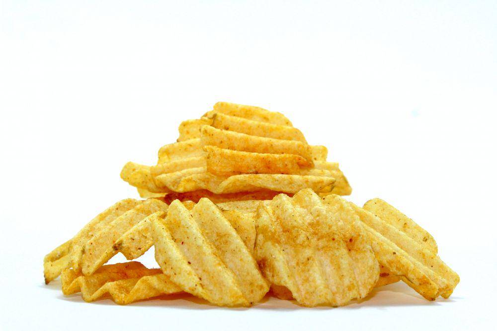 ilustrasi salted egg potato chips (pexels.com/icon0.com)