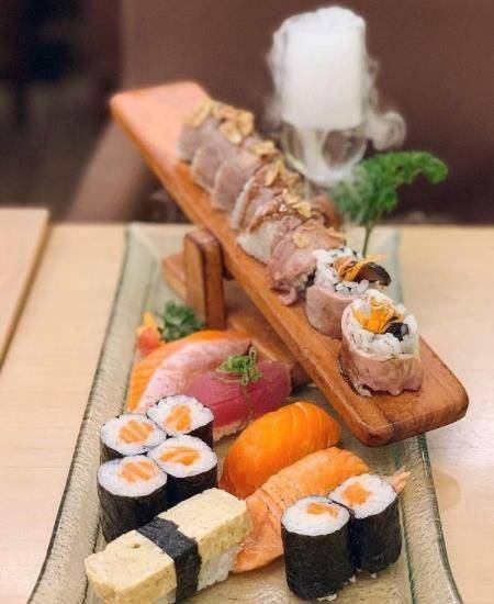Menu sushi di Umamya Sushi (Instagram.com/umamya_sushi)
