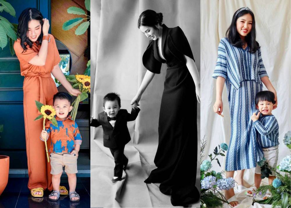 9 OOTD Ibu Anak ala Tiffany Soetanto dan Arthur, Kompak Abis!