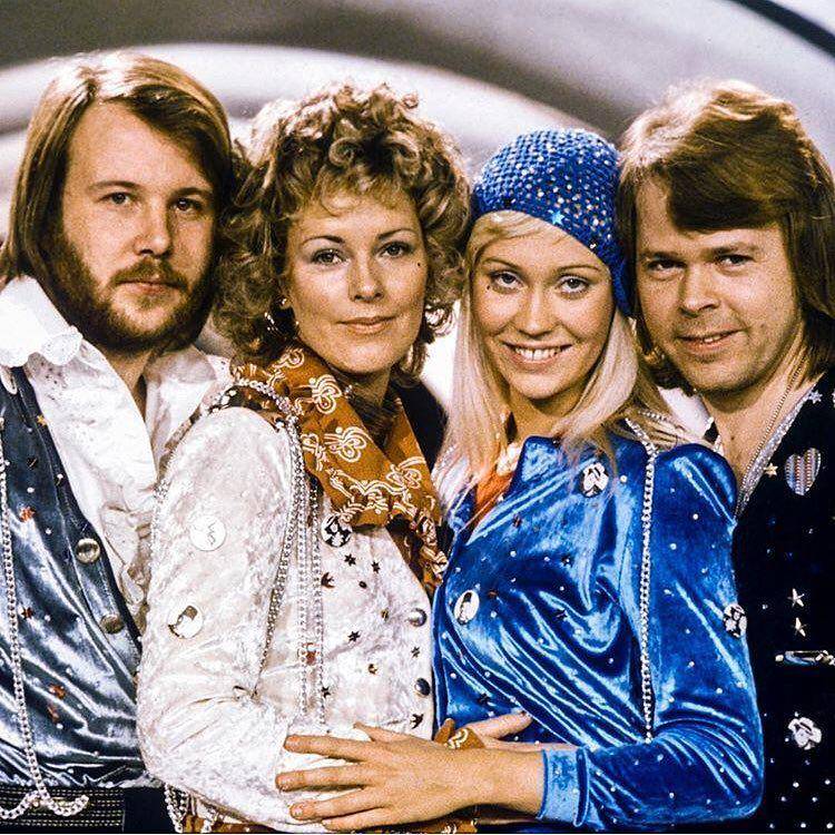 Grup musik asal Swedia, ABBA (instagram.com/annifridlyngstad)