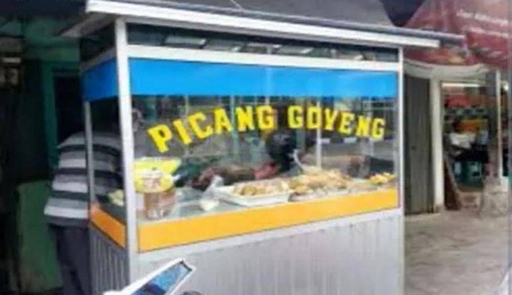 tulisan di gerobak gorengan (Instagram.com/awreceh.id)