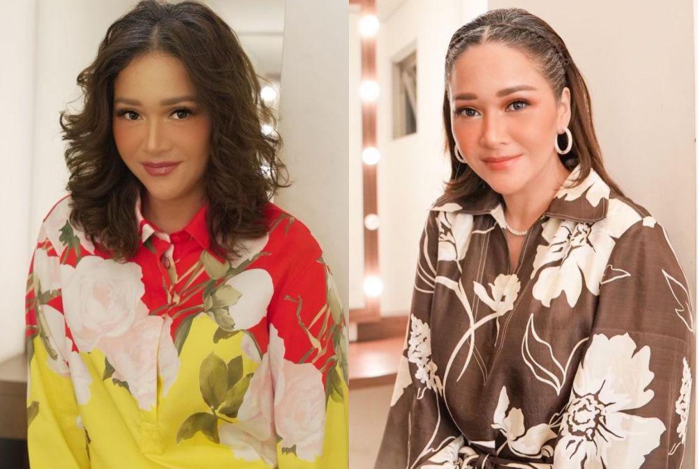 11 Koleksi Dress Vintage Maia Estianty, Classy dan Glamor