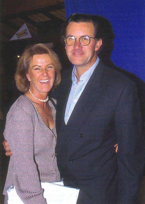 Anni-Frid bersama mendiang suaminya Prince Heinrich Ruzzo Reuss (all-about-abba.tumblr.com)