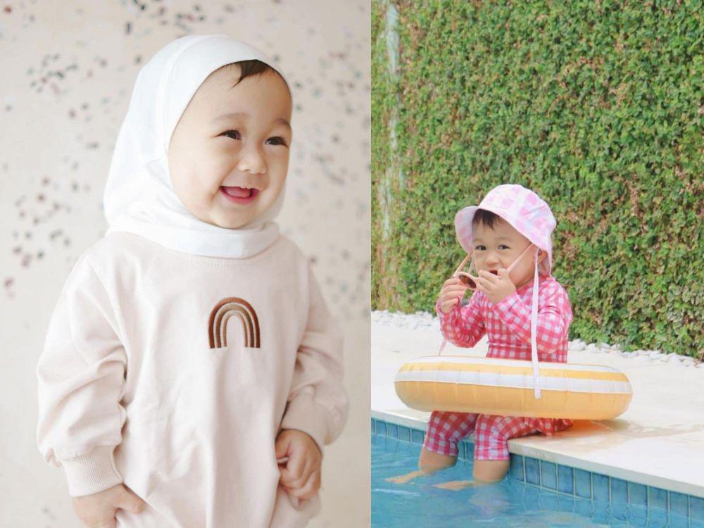 Punya Brand, 10 Potret Anak Dian Pelangi Jadi Model Produk Sendiri