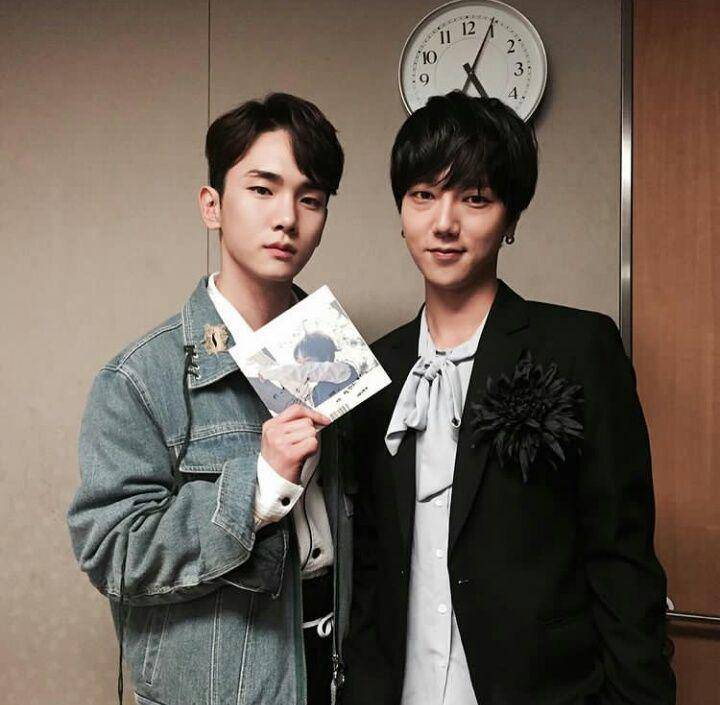Key SHINee dan Yesung Super Junior (instagram.com/bumkeyk)