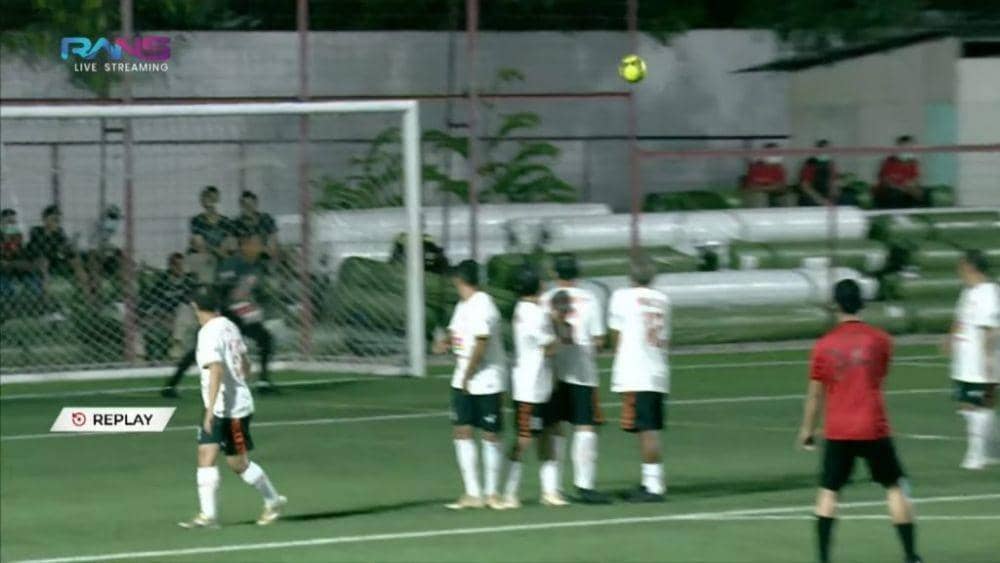 Laga persahabatan KONI, RANS, dan Persija. (YouTube.com/RANS Entertainment)