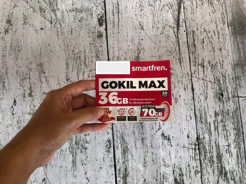 Smartfren Gokil MAX (dok. pribadi/Ninda Pramesti)