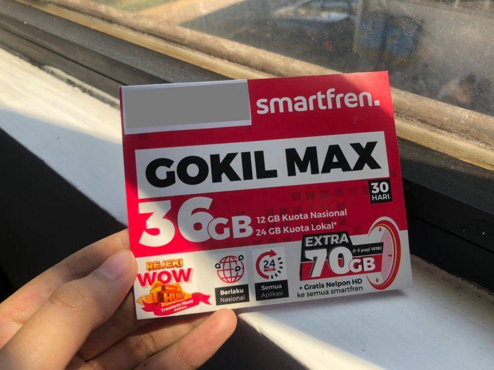 Smartfren GOKIL MAX (dok. pribadi/Azka Noor)