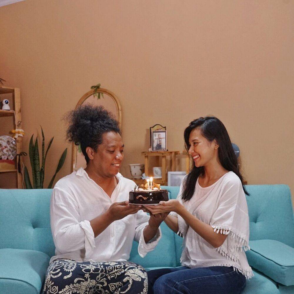 Arie Kriting dan Indah Permatasari (Instagram.com/arie_kriting)