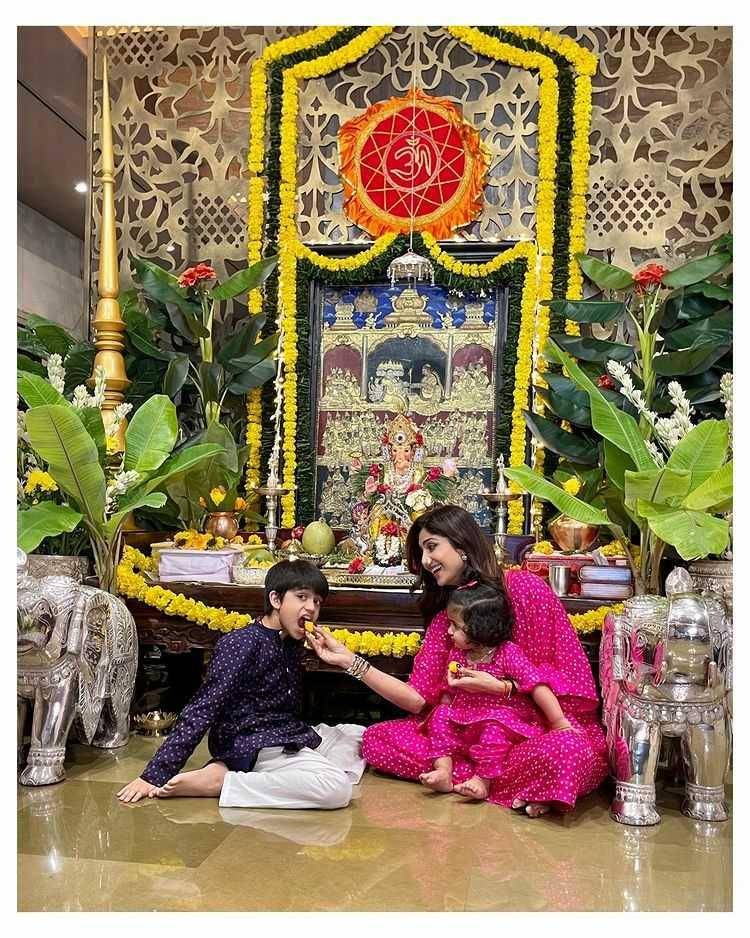 keluarga Shilpa Shetty (instagram.com/theshilpashetty)