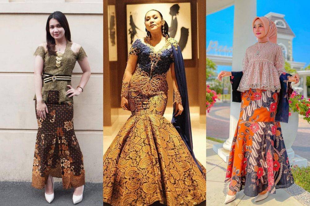Kebaya dan Rok Trumpet (Berbagai Sumber)