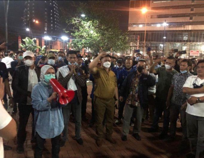 Bupati Iti Bubarkan HUT Demokrat Kubu Moeldoko