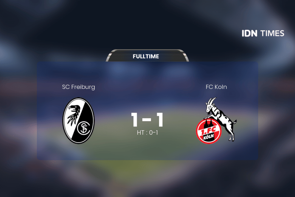 Fc Koln Vs SC Freiburg Tanpa Pemenang