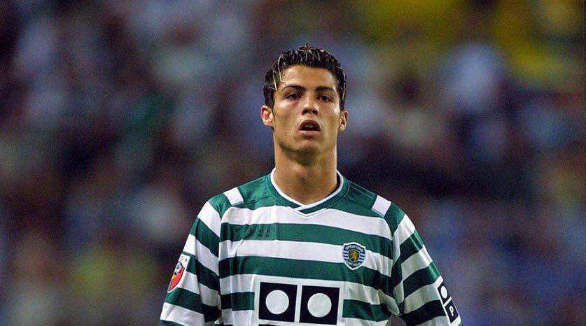 potret Cristiano Ronaldo berseragam Sporting CP (marca.com)