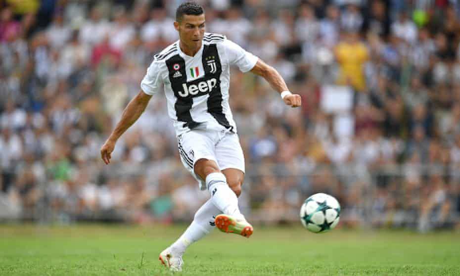 aksi Cristiano Ronaldo di Juventus (theguardian.com)
