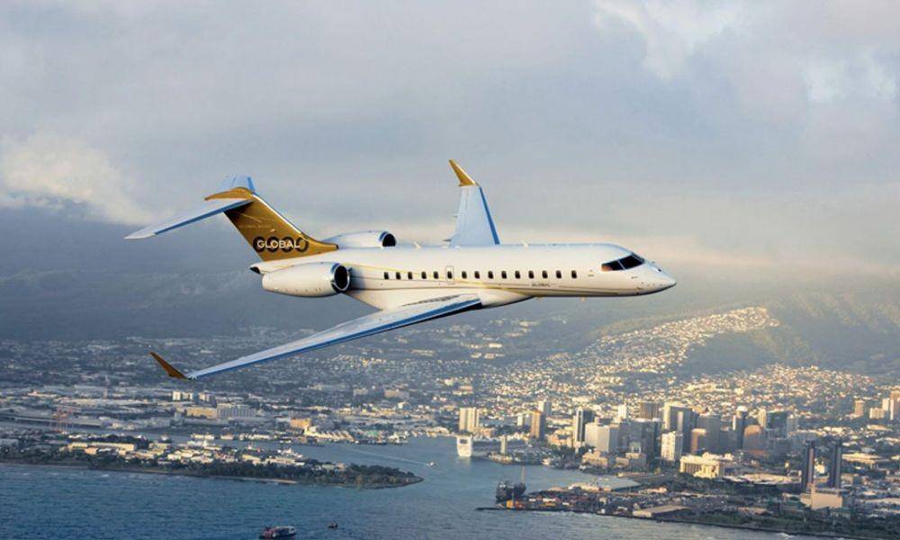 Bombardier Global 6000. (deutsche-privatjet.com)