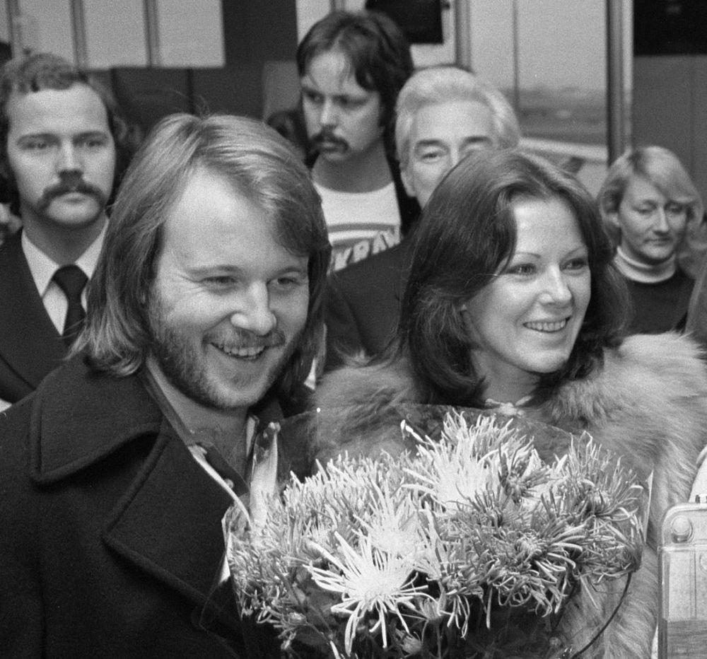 Benny Andersson dan Anni-Frid Lyngstad (Verhoeff, Bert / Anefo | Dutch National Archives)