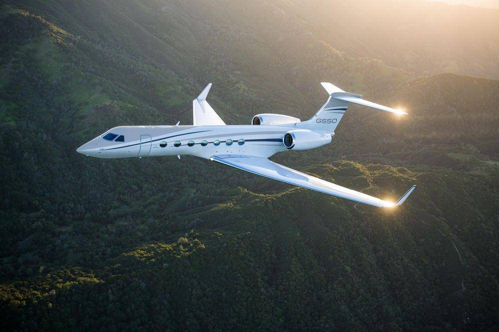 Gulfstream G550. (gulfstream.com)
