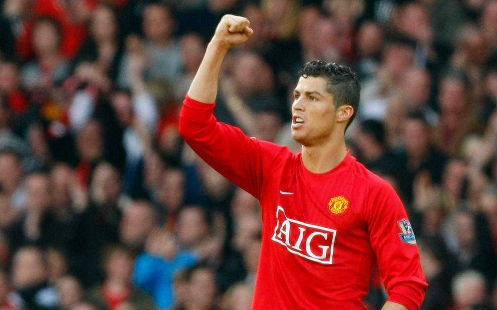 potret Ronaldo bersama Manchester United (telegraph.co.uk)
