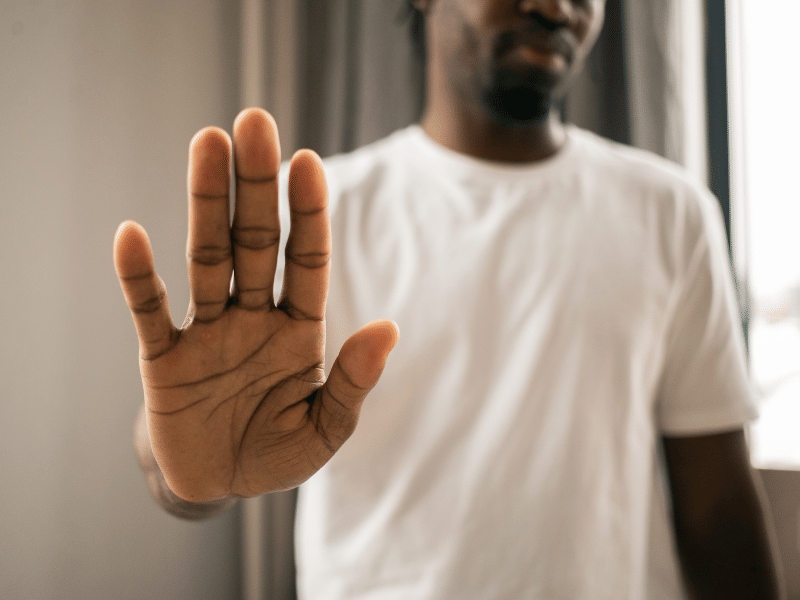 ilustrasi berkata tidak (pexels.com/Monstera)