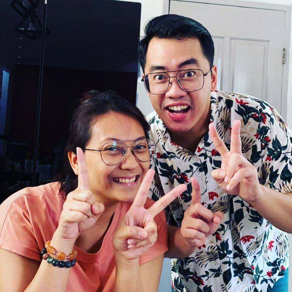 Dennis Adishwara dan Fauzia Vina Soraya (instagram.com/dennisadishwara)