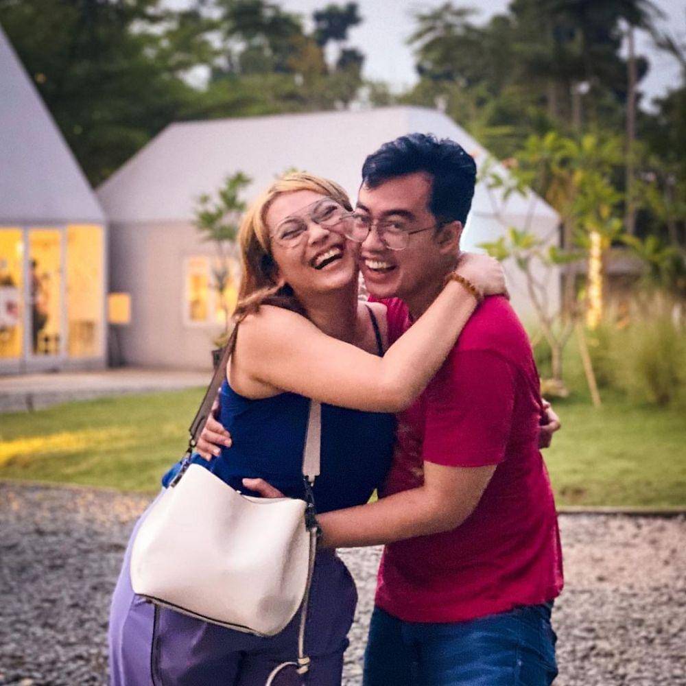 Dennis Adishwara dan Fauzia Vina Soraya (instagram.com/dennisadishwara)