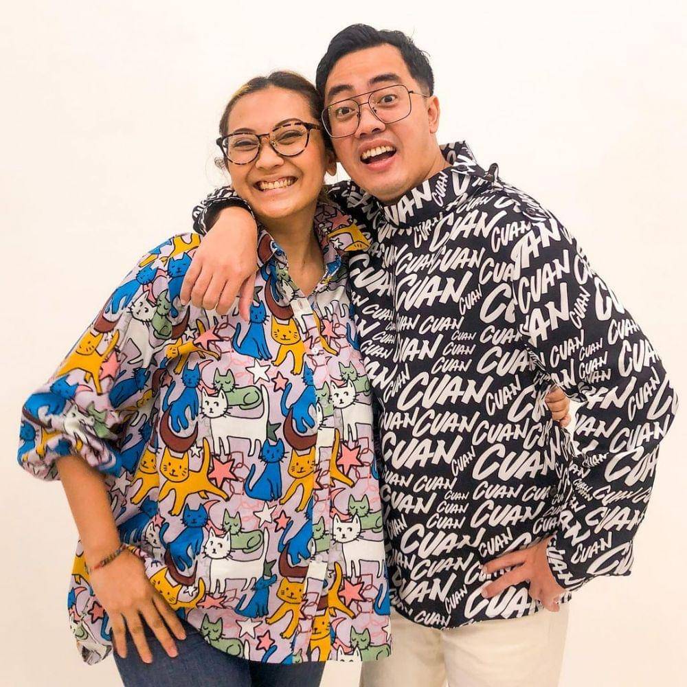 Dennis Adishwara dan Fauzia Vina Soraya (instagram.com/dennisadishwara)