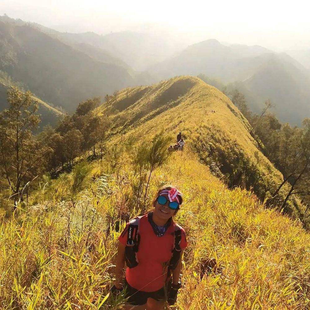 pendaki di Gunung Wilis (instagram.com/sie.doppelganger)