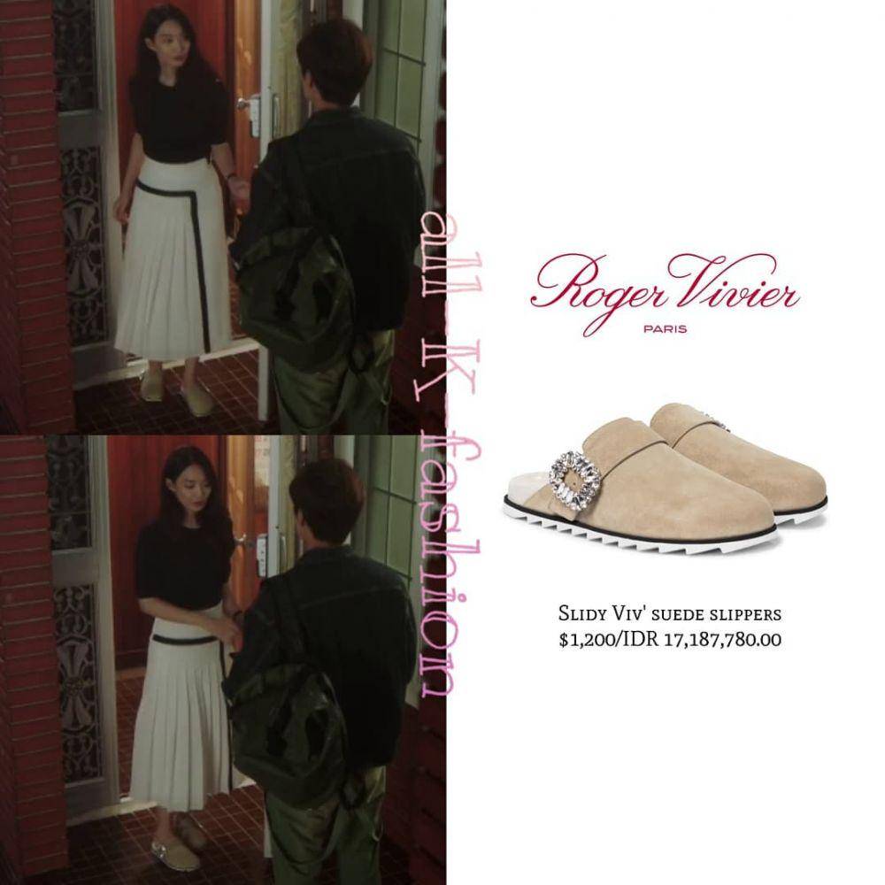 harga sandal Shin Min Ah di Hometown Cha-Cha-Cha (instagram.com/allkfashionn)