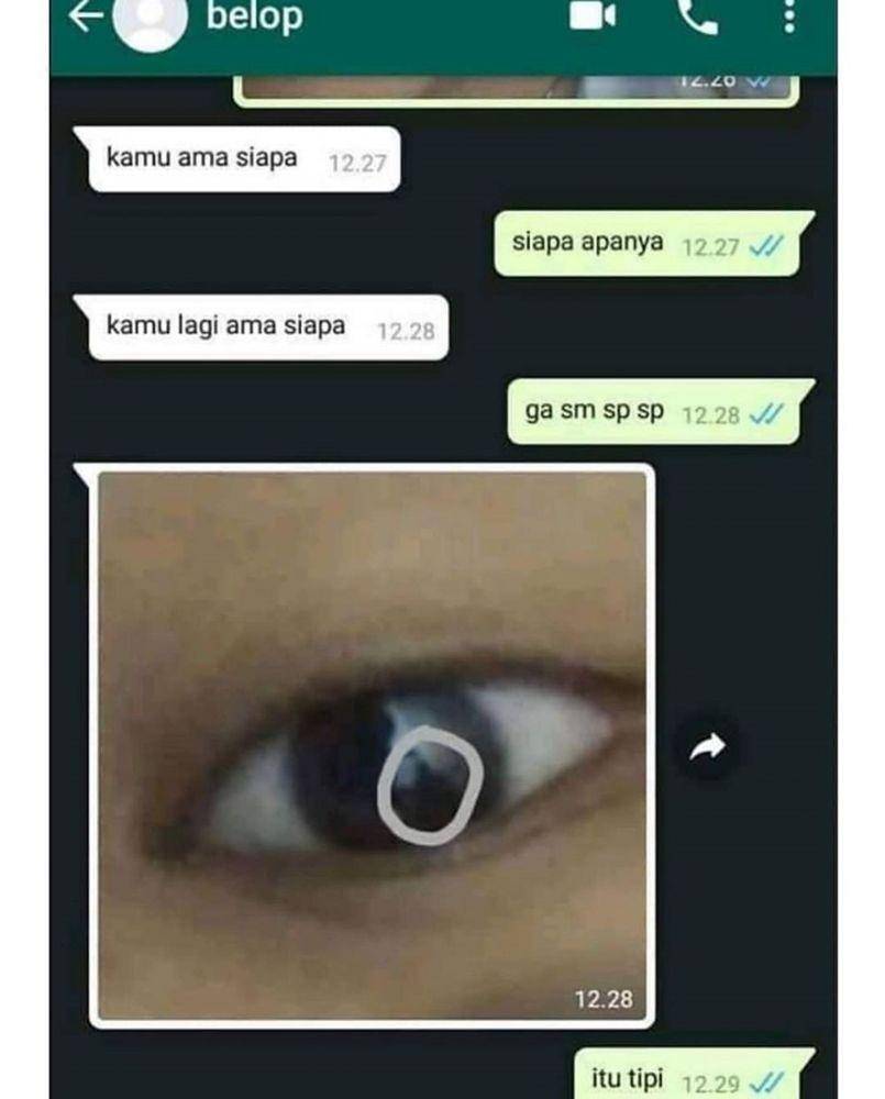chat ketahuan bohong ke pacar (instagram.com/komersial.beract)