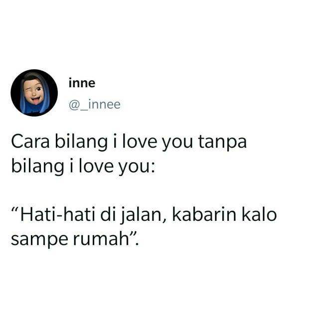twit asmara (instagram.com/para.pejuangcinta)
