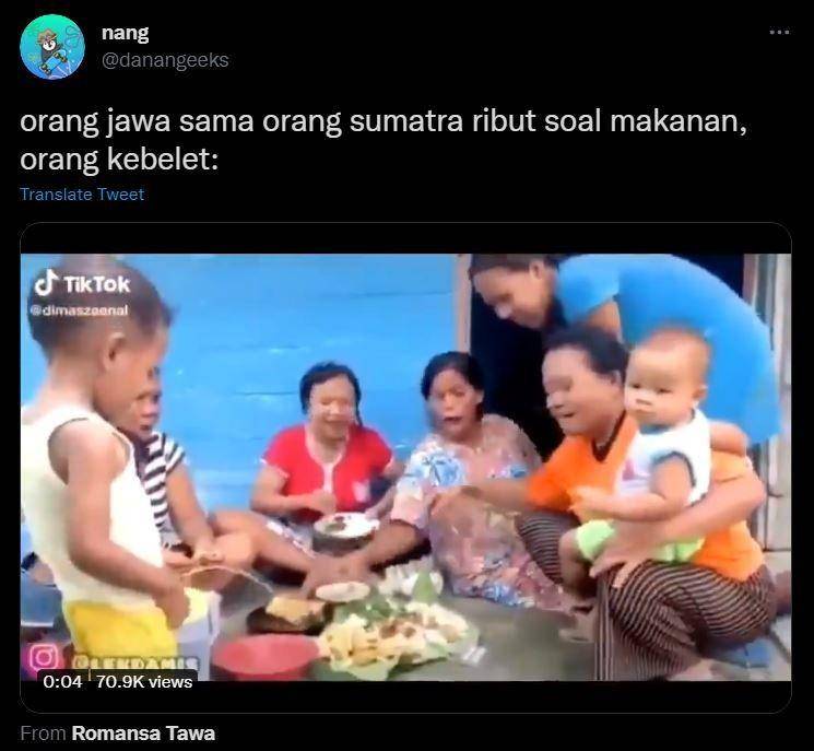 meme orang makan sesuai sifat (twitter.com/danangeeks)