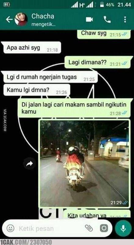 chat ketahuan bohong ke pacar (1cak.com)