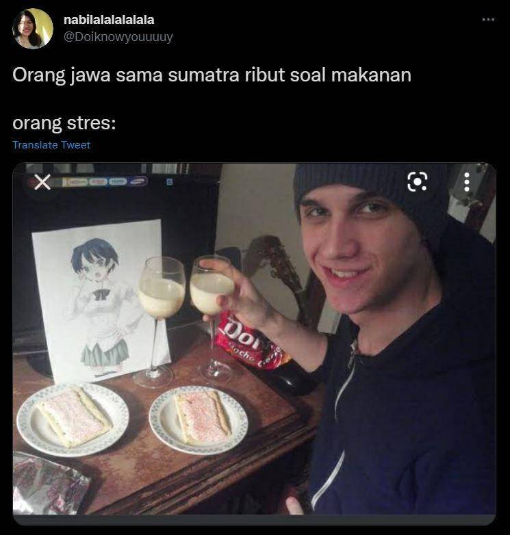 meme orang makan sesuai sifat (twitter.com/doiknowyouuuuy