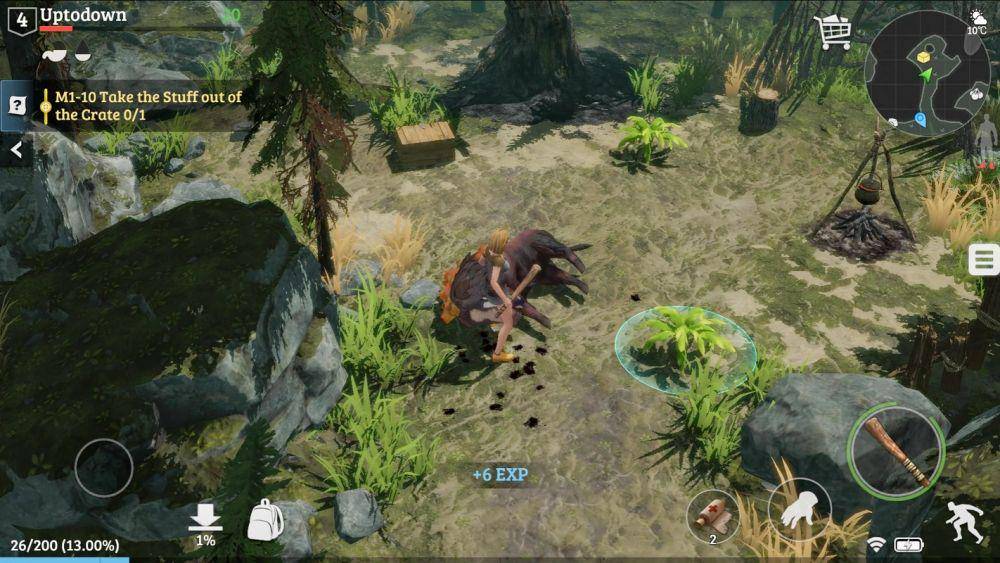 Cerita game ini tentang bertahan hidup di pulau misterius. (dok. Volcano Force/LOST in Blue)