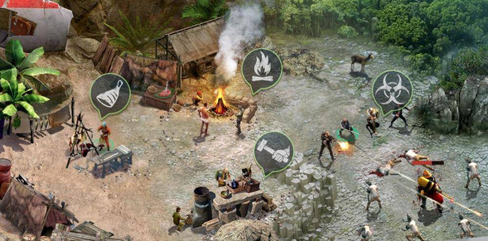 Sistem permainan yang kompleks sebagai bagian dalam game. (dok. Volcano Force/LOST in Blue)