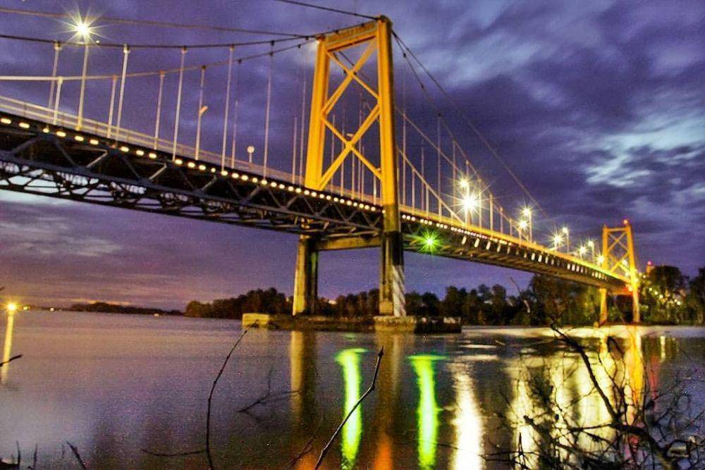 Jembatan Barito (instagram.com/banjarmasinbanget)