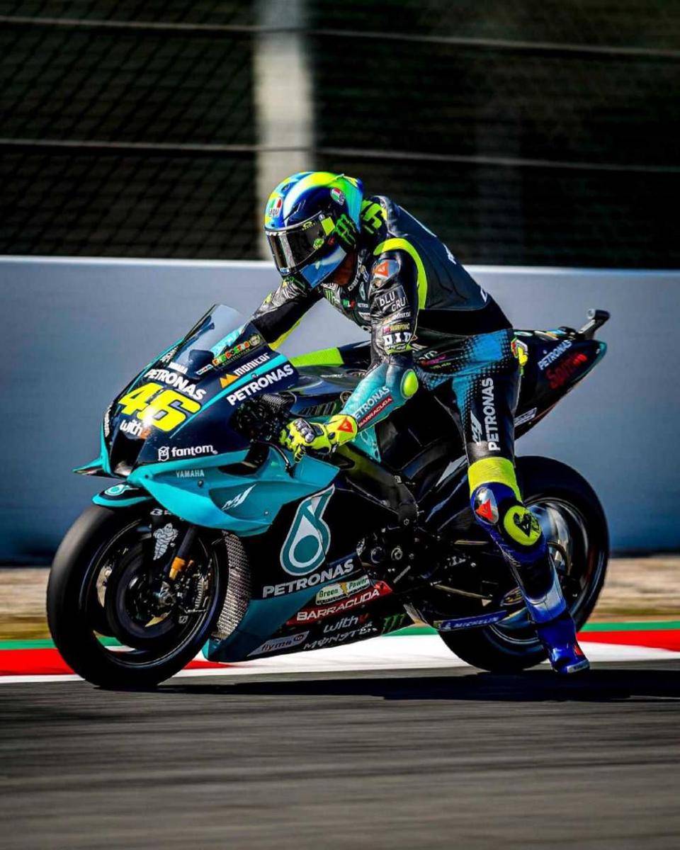 Rossi di sirkuit Catalunya (instagram.com/valeyellow46)