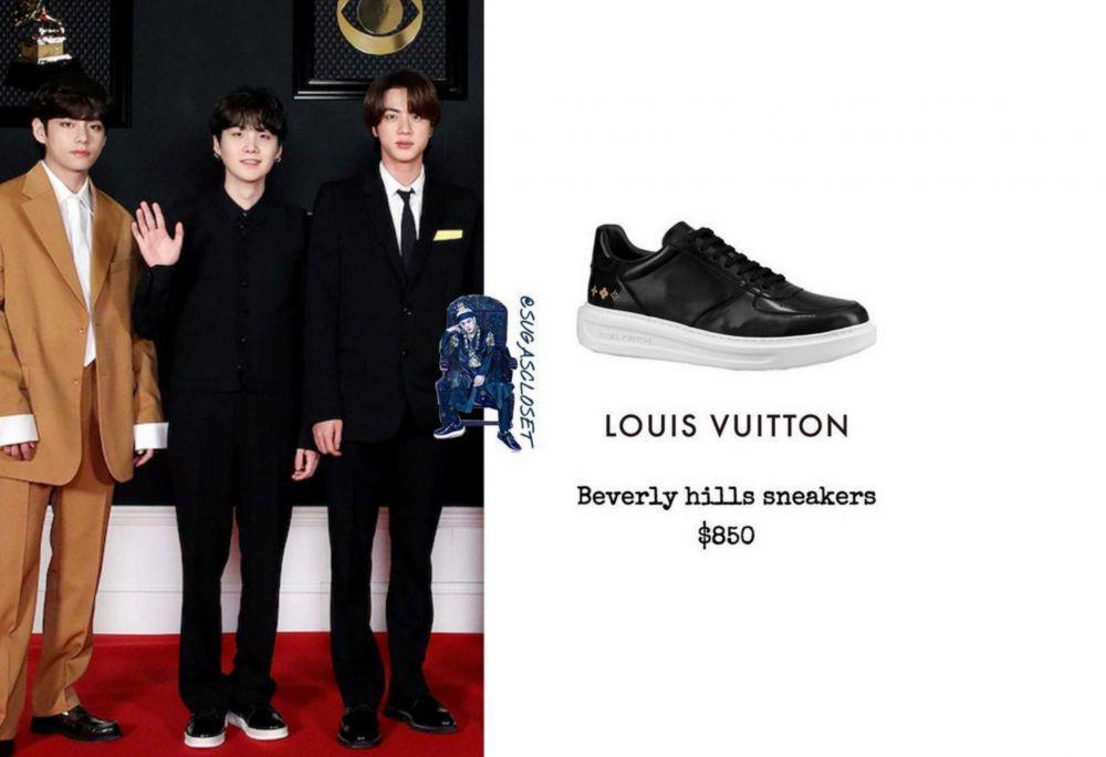 10 Harga Sneakers Mewah SUGA BTS yang Bikin Melongo, Bisa Beli Motor!