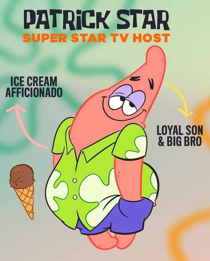 Patrick Star (instagram.com/officialpatrickstar)
