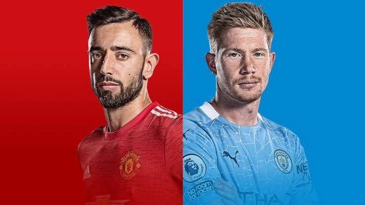 Bruno Fernandes dan Kevin De Bruyne (skysports.com)