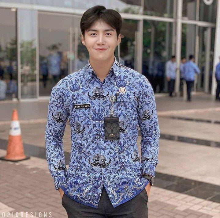 foto editan aktor dan idol Korea, Kim Seon Ho (instagram.com/opicdesigns)