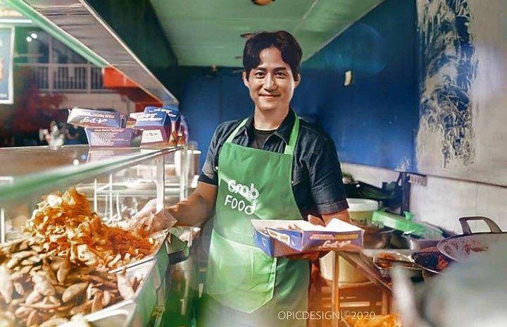 foto editan aktor dan idol Korea, Park Hae Joon (instagram.com/opicdesigns)