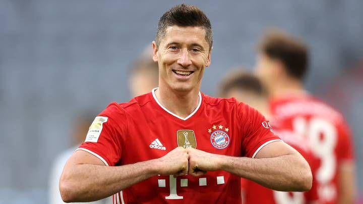 potret Robert Lewandowski bersama Bayern Munich (sportbible.com)